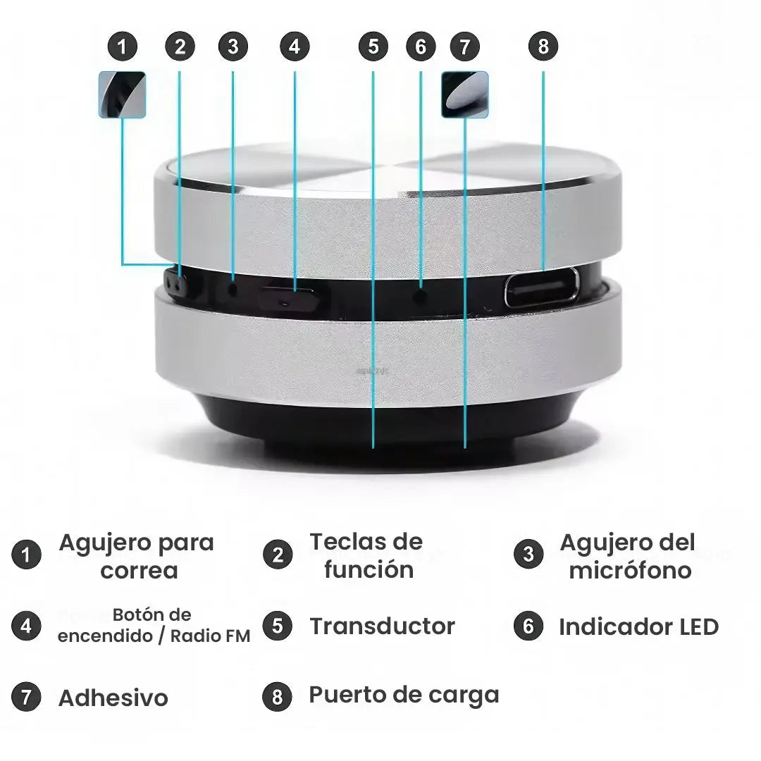 Portable Bone Conduction Speaker