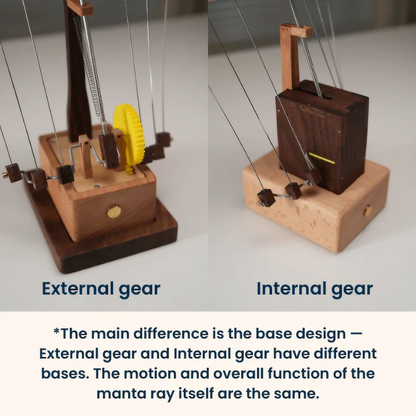 Marvela™ Handcrafted Manta Ray Automaton