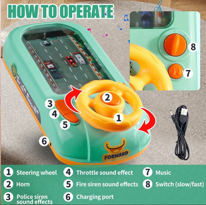 KiddoDrive™ Racing Wheel