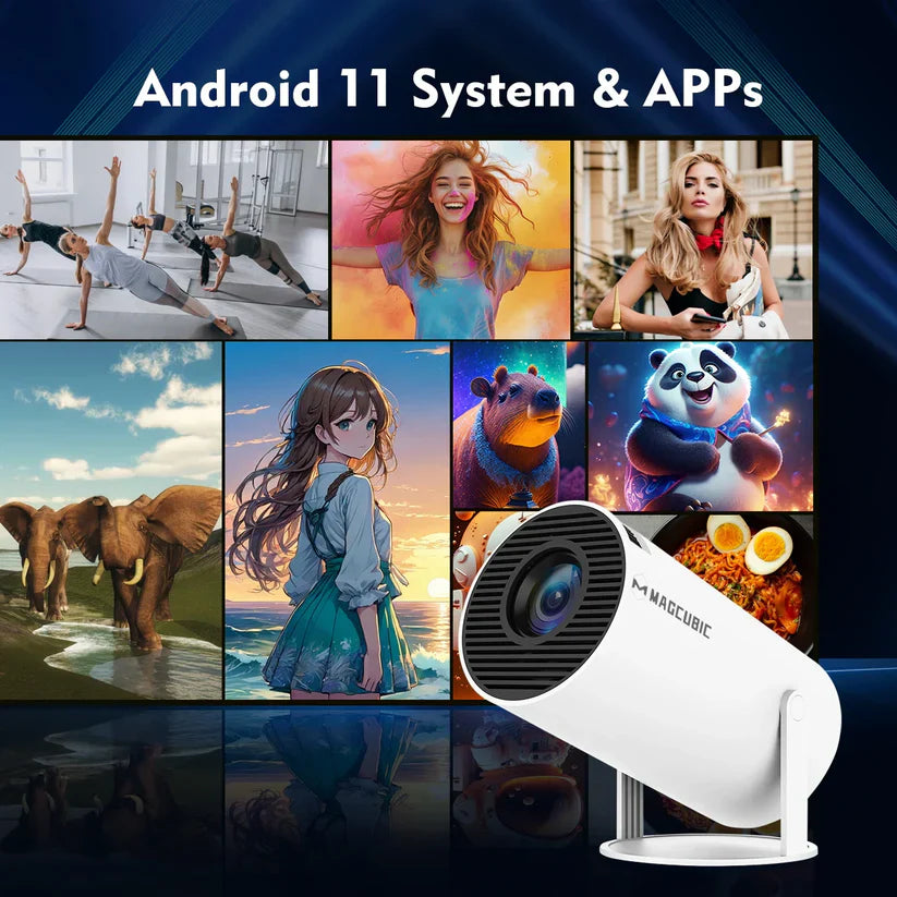 Portable Projector 4K Home Cinema