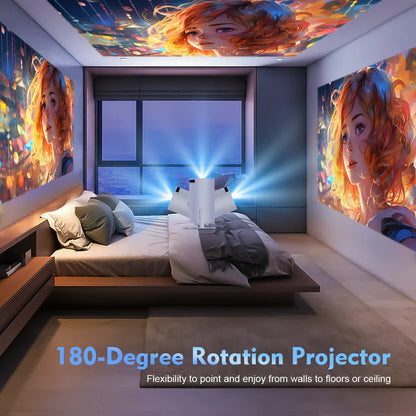 Portable Projector 4K Home Cinema
